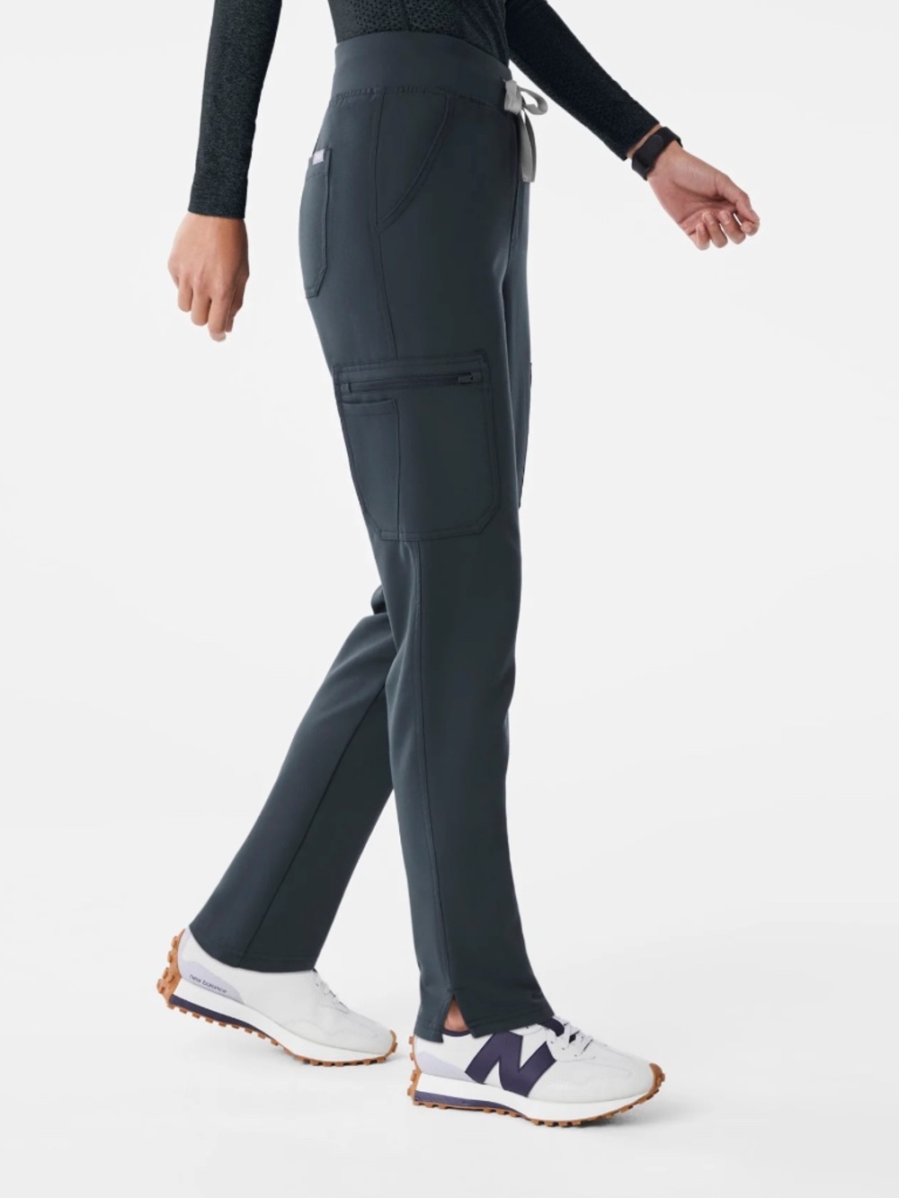 💙 FIGS YOLA HIGH-RISE SLIM SCRUB PANT | DARK HARBOR | XS 💙